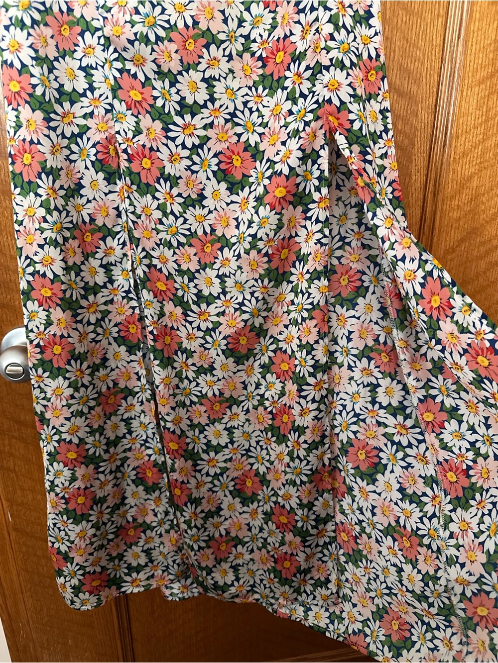 Topshop Austin floral print angel sleeve midi dress - Picture 7 of 11